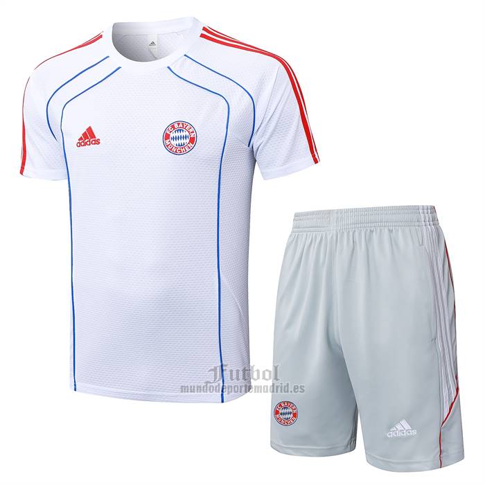 Chandal del Bayern Munich Manga Corta 2025-2026 Blanco - Pantalon Corto
